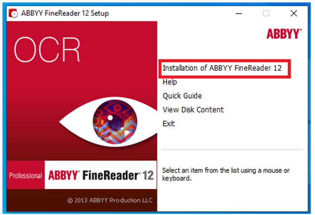 abbyy finereader 12