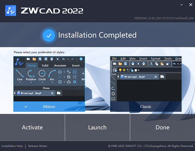 Cách cài đặt zwcad 2023