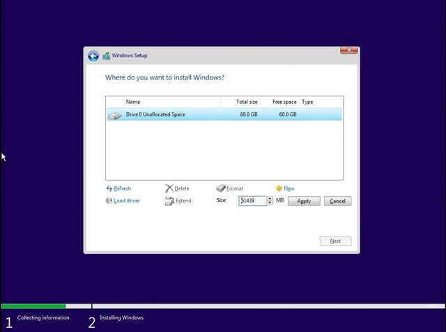 Hướng dẫn cài đặt win  10