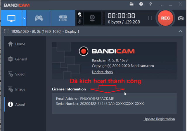 Tải và cài đặt phần mềm Bandicam