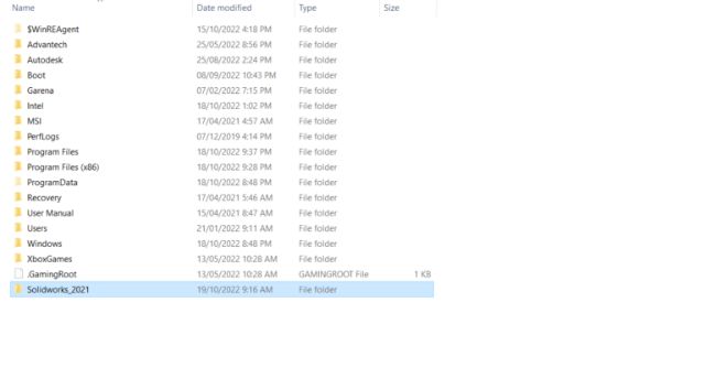 Hướng dẫn cài đặt SolidWorks  2021