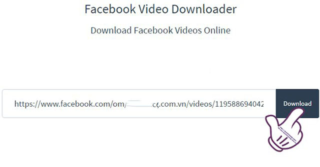 Cách tải vidoe facebook bằng fbdownnet