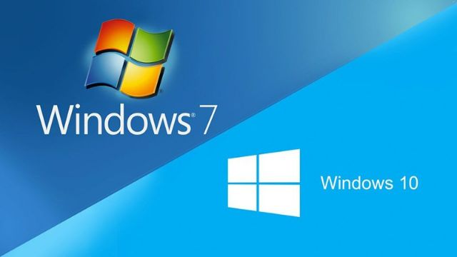 So sánh tính năng của Windows 7 với windows 10