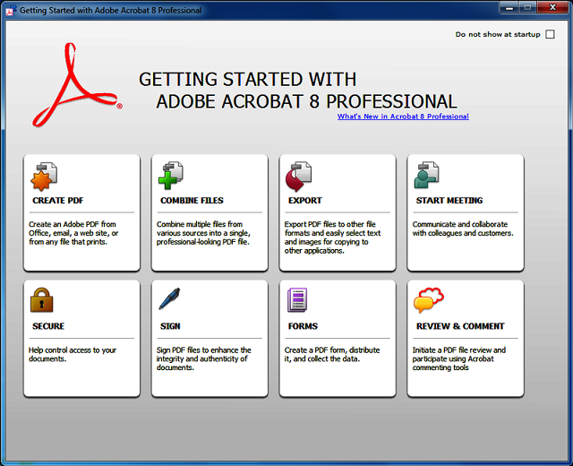 Adobe Acrobat 8 Pro