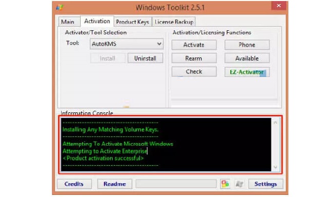 Active Office 2016 bằng toolkit