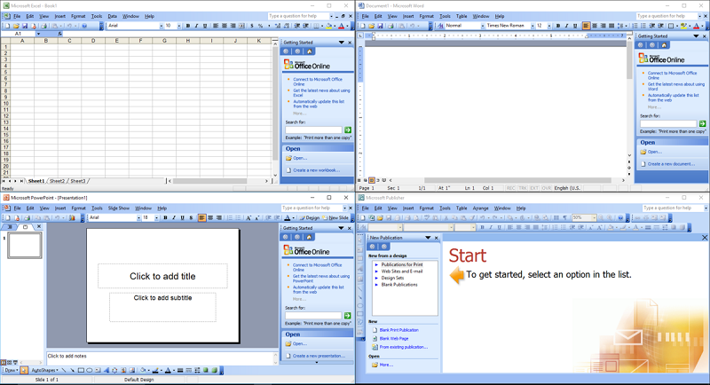Giao diện đơn giản, dễ sử dụng là lý do vẫn còn nhiều người dùng lựa chọn Office 2003