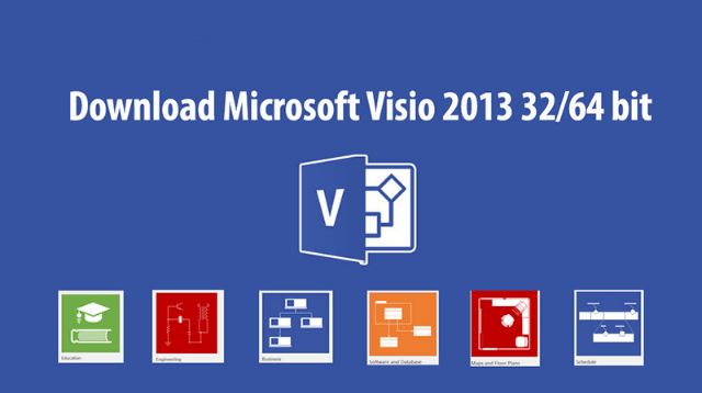 Download Microsoft Visio 2013 32/64 bit + Active vĩnh viễn