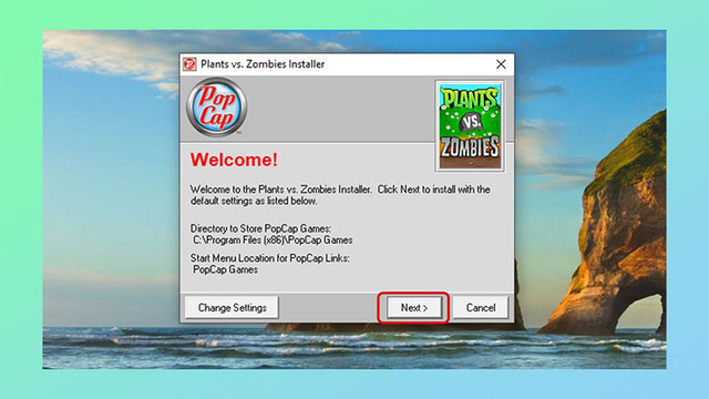 Cách cài đặt plants vs zombies trên PC