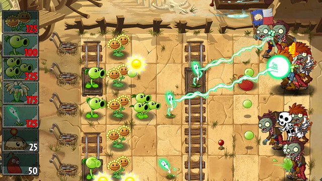 Cấp độ trong plants vs zombies