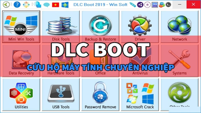 Download DLC Boot 2019 miễn phí – Cách tạo USB Boot chi tiết