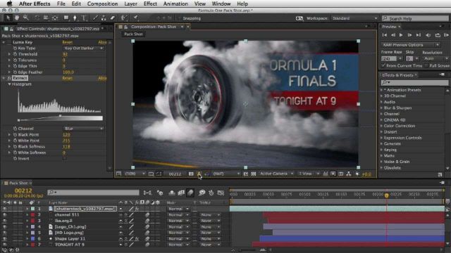 Adobe After Effects 2022 chuyên xử lý video, hình ảnh bằng các công cụ hiện đại