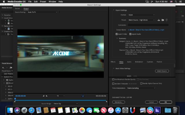 Adobe Media Encoder CC 2020 có nhiều tính năng, công cụ chỉnh video hiện đại